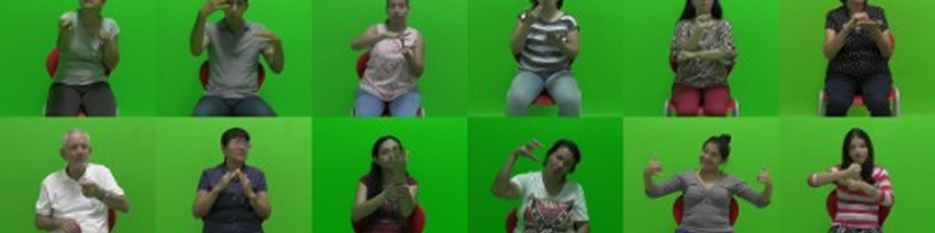 Sign language dataset